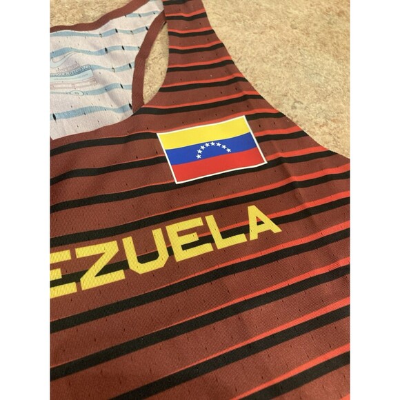 Nike Pro Elite Track Singlet Venezuela Red Olympic Women Size Small CI8142-XXX - Picture 3 of 10